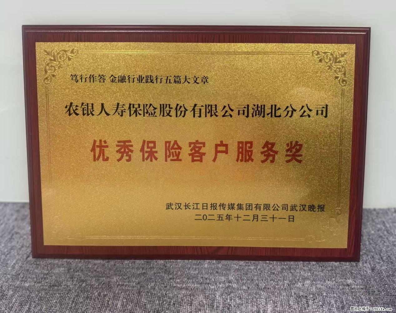 农银人寿湖北分公司荣膺“优秀保险客户服务奖”和“优秀消费者权益保护金融机构”两个奖项 - 孝感生活资讯 - 孝感28生活网 xiaogan.28life.net